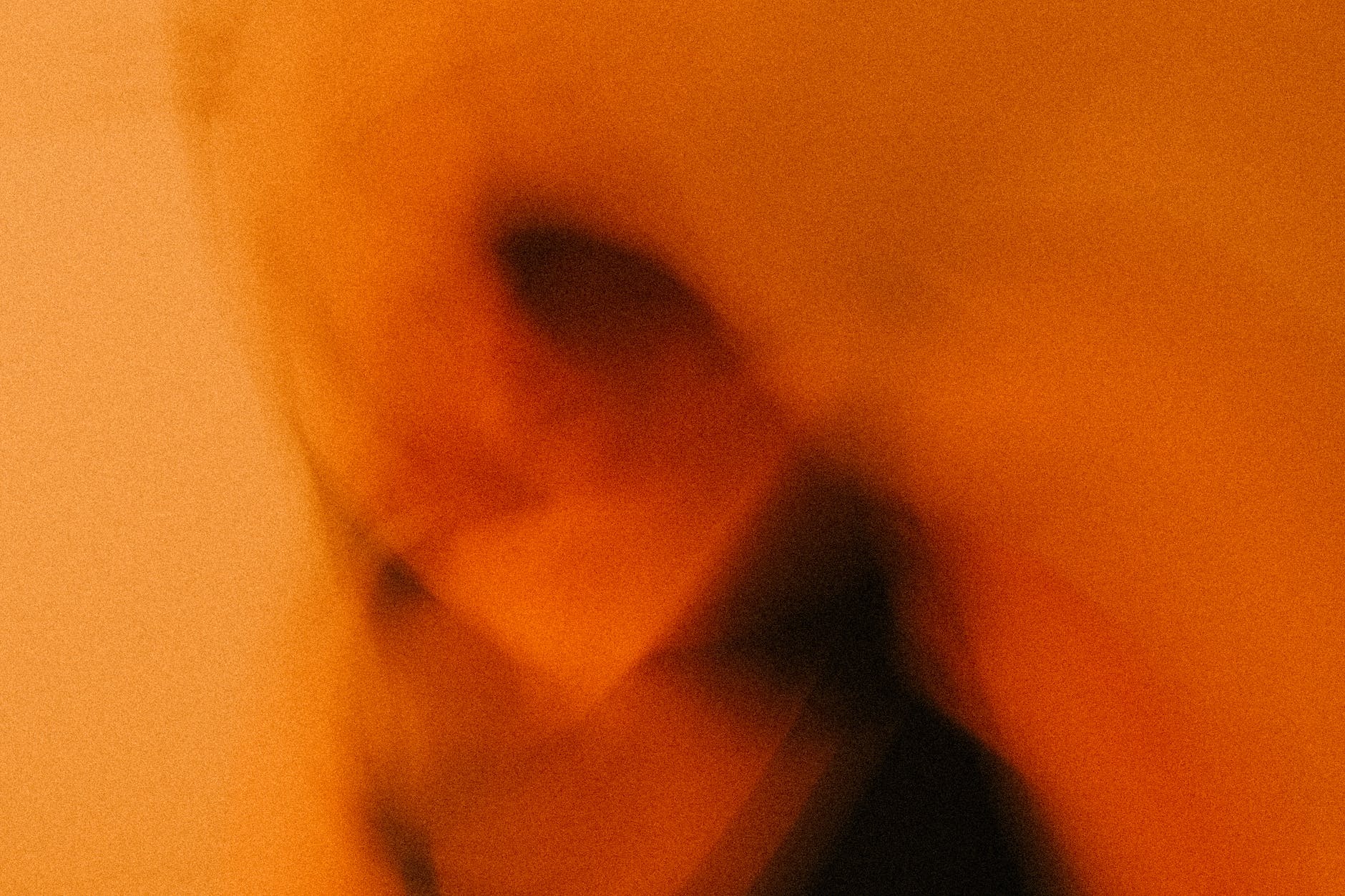photo of a blurred motion